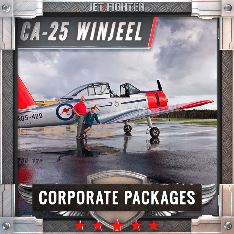 Jet Fighter: Adventure and Adrenaline flights in Australia - CA-25 Winjeel